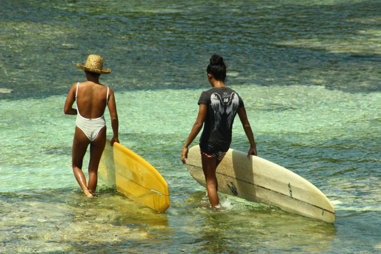 "Triangle Hut" Camp Fuego Siargao Ξενοδοχείο Catangnan Εξωτερικό φωτογραφία